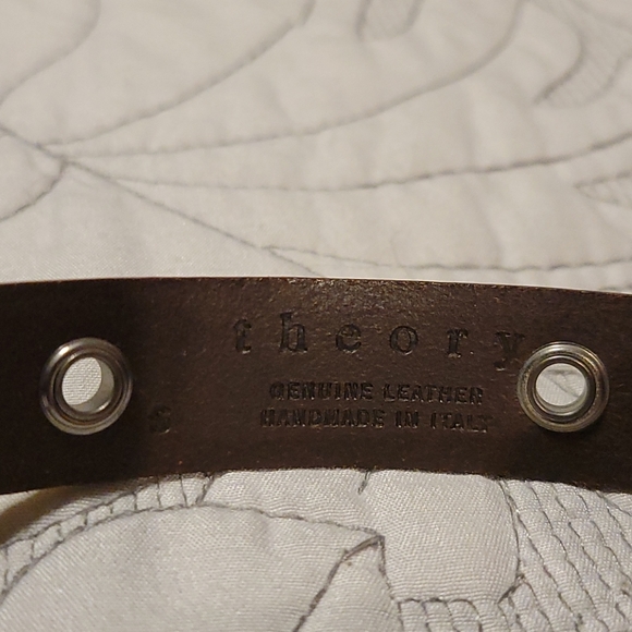 THEORY leather belt - Picture 2 of 4